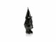 Candellana Kerze Zwerg 13 5.3 cm, Schwarz metallic, Natürlich