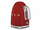 SMEG Wasserkocher 50's Retro Style 1.7 l, Rot, Detailfarbe