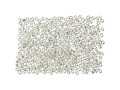 Creativ Company Rocailles-Perlen 15/0 Silber, Packungsgrösse: 1 Stück