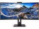 Philips 34B1U5600CH/00 34" VA Curved Monitor, 3440 x 1440