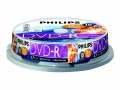 Philips DM4S6B10F - 10 x DVD-R - 4.7 GB (120 Min.) 16x - Spindel