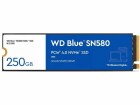 Western Digital SSD WD Blue SN580 M.2 2280 NVMe 250