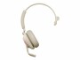 Jabra Headset Evolve2 65 Mono UC Beige, USB-A, Microsoft