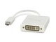 LMP Adapter USB-C - DVI-D Silber, Kabellänge