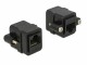 DeLock Buchse RJ45 Cat.6 UTP Adapter zum Einbau 1