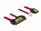 DeLock SATA3-Kombikabel 2 Pin Strom, 20 cm, Datenanschluss Seite