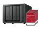 Synology NAS DiskStation DS423+ 4-bay WD Red Plus 16