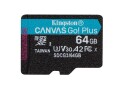 Kingston microSDXC-Karte Canvas Go! Plus 64 GB, Speicherkartentyp