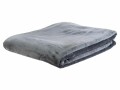 COCON Decke Fleece Chinchilla 150 x 200 cm, Grau