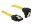 Bild 0 DeLock SATA2-Kabel gelb, gewinkelt, Clip, 30 cm, Datenanschluss