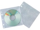 CONNECT Zeigetasche CD/DVD Transparent, 40 Stück, Typ: Zeigetasche