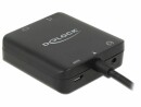 DeLock Audio Extraktor HDMI 5.1 4K 30Hz, Eingänge: HDMI