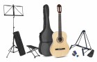 MAX Akustikgitarre SoloArt Kit Natur, Griffbrett: Ahorn, Decke