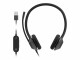 Cisco Headset 322 Wired Dual Carbon USBA, CISCO Headset