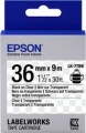 Epson TAPE - LK7TBN CLEAR BLK/ CLEAR 36/9 NMS