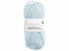 Rico Design Wolle Creative Cotton Aran 50 g Eisblau, Packungsgrösse