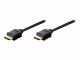Digitus - HDMI-Kabel mit Ethernet - HDMI männlich zu