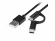 4smarts USB-Kabel USB-A - USB-C/MicroB