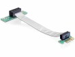 DeLOCK - Riser Card PCI Express x1 with Flexible Cable