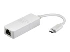 D-Link Netzwerk-Adapter DUB-E130 USB Typ-C, Schnittstellen