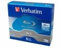 Verbatim Blu-ray Medien BD-R, 6x BD-R, 5er Pack Jewel
