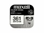 Maxell Europe LTD. Knopfzelle SR721W 10 Stück, Batterietyp: Knopfzelle