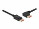 DeLock Kabel Links gewinkelt DisplayPort - DisplayPort, 2 m