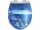 diaqua® Toilettensitz Menton Night Beach Absenkautomatik, Blau