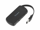 Targus USB-Hub ACH114EU, Stromversorgung: USB, Anzahl Ports: 4