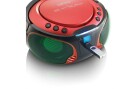 Lenco Radio/CD-Player SCD-550 Rot, Radio Tuner: FM