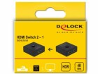 DeLock Umschalter 2in-1Out, 1in-2out HDMI