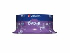 Verbatim DVD+R 4.7 GB, Spindel (25 Stück), Medientyp: DVD+R