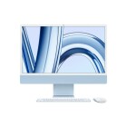 Apple iMac 24", Retina 4.5K Display M3 Chip 8-Core CPU and 8-Core GPU, 8GB RAM, 256GB SSD - Blau (MQRC3)