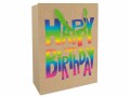 Braun + Company Geschenktasche Rainbow Birthday 25 x 33 x 11