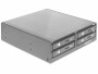 DeLock 5.25"-Einbaurahmen 4x 2.5? SATA HDD/SSD Hot-Swap, Lock