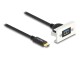 DeLock Easy 45 Modul SuperSpeed USB-A zu USB-C, Kabelpeitsche