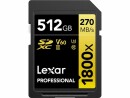 Lexar SDXC 512GB Professional 1800x UH