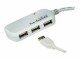 ATEN Technology Aten USB-Hub UE2120H, Stromversorgung: USB, Anzahl Ports: 3