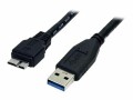 StarTech.com - 50cm Black SuperSpeed USB 3.0 Cable A to Micro B - M/M
