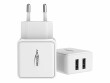 Ansmann USB-Wandladegerät Home Charger HC212, 12W, 2x USB, Weiss