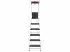 Hailo Bockleiter L100 TopLine 6 Stufen, Höhe: 210 cm