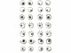 Clairefontaine Motivsticker 3D Augen, Motiv: Auge