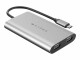 Targus HyperDrive Dual - Adapter - 24 pin USB-C to