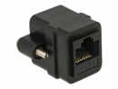 DeLock Buchse RJ45 Cat.6 UTP Adapter zum Einbau 1