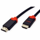 Roline HDMI Verbindungskabel - 5 m - 10K - HDR - 3D - Schwarz