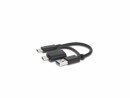 LMP USB 3.1-Kabel 2-in-1 USB C - USB A/USB
