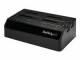 StarTech.com - USB 3.0 to 4-Bay SATA 6Gbps Hard Drive Docking Station w/ UASP & Dual Fans - 2.5/3.5in SSD / HDD Dock