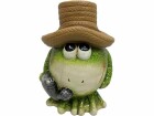 Dameco Dekofigur Frosch mit Hut 12 x 13 x