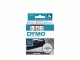 DYMO Dymo Schriftband D1, 40913, 9mm x 7m, Band: weiss,