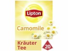 Lipton Teebeutel Kamille 20 Stück, Teesorte/Infusion: Kamille